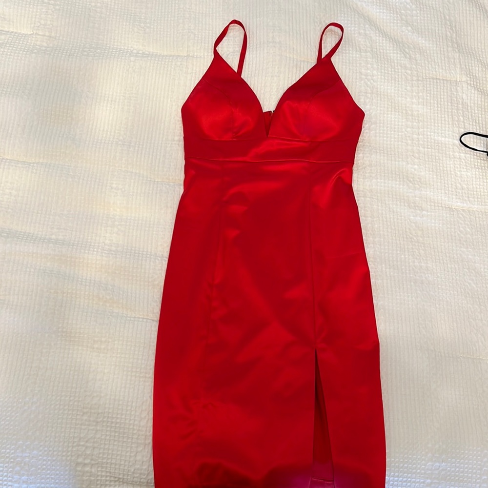 Guess red dress size 2